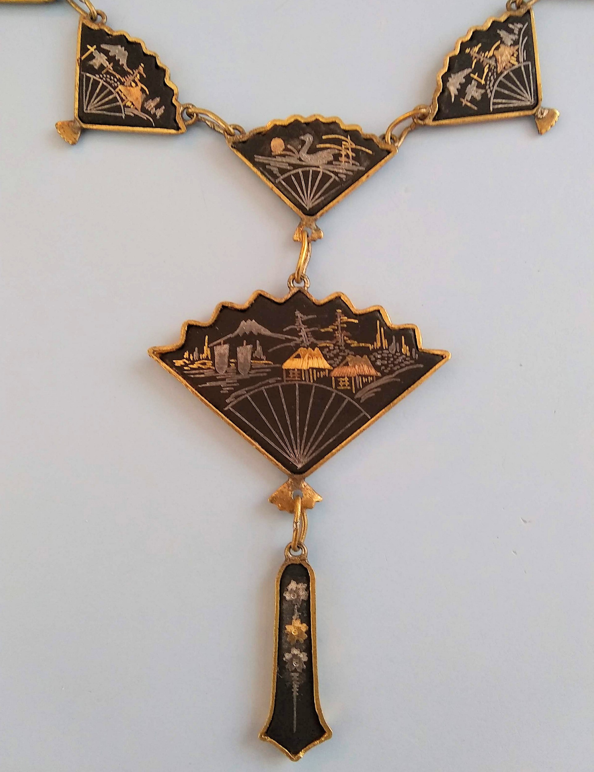 Restored Damascene Necklace