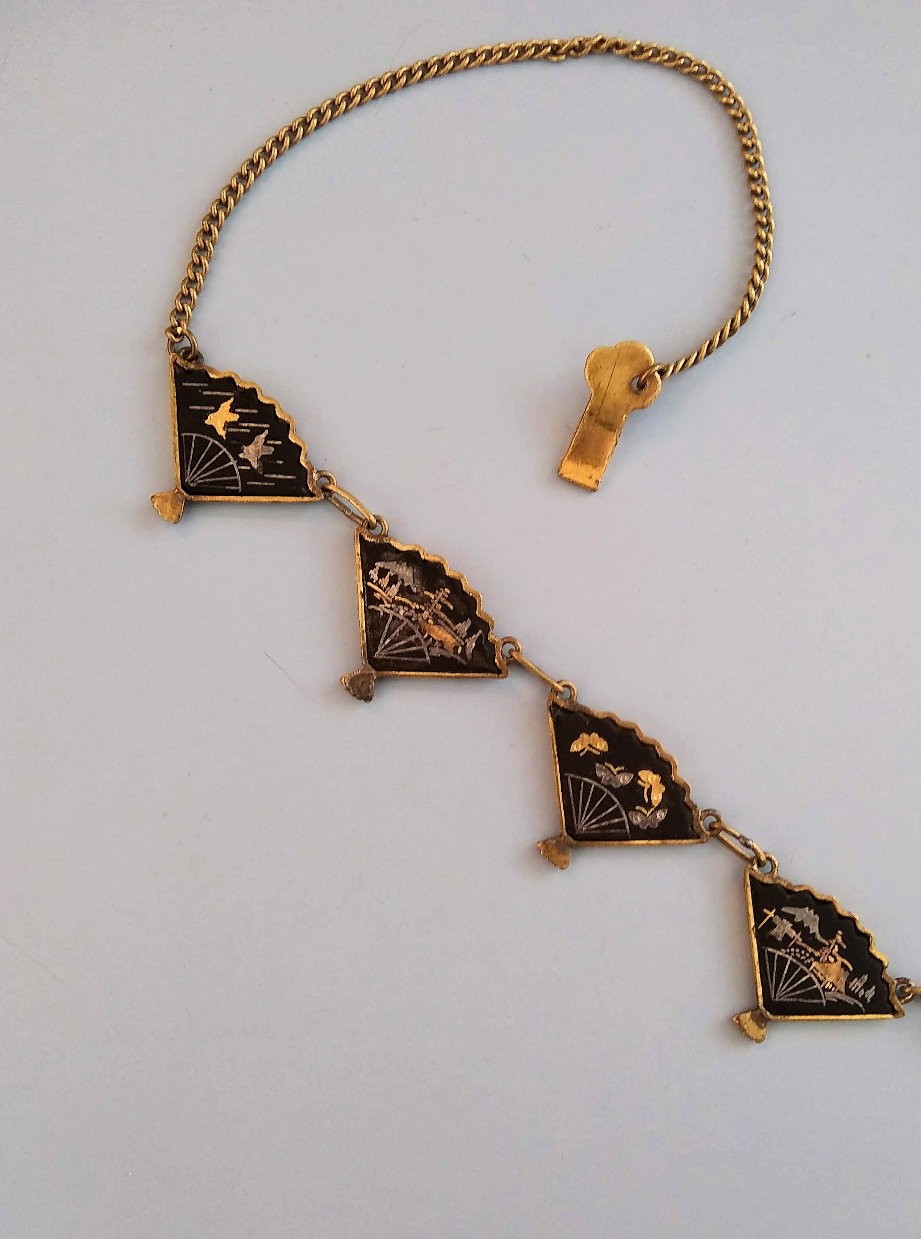 Restored Damascene Necklace